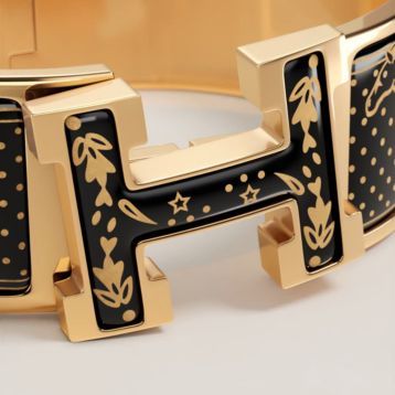 Clic Clac H Cheval de Coeur Bandana bracelet | Hermès USA